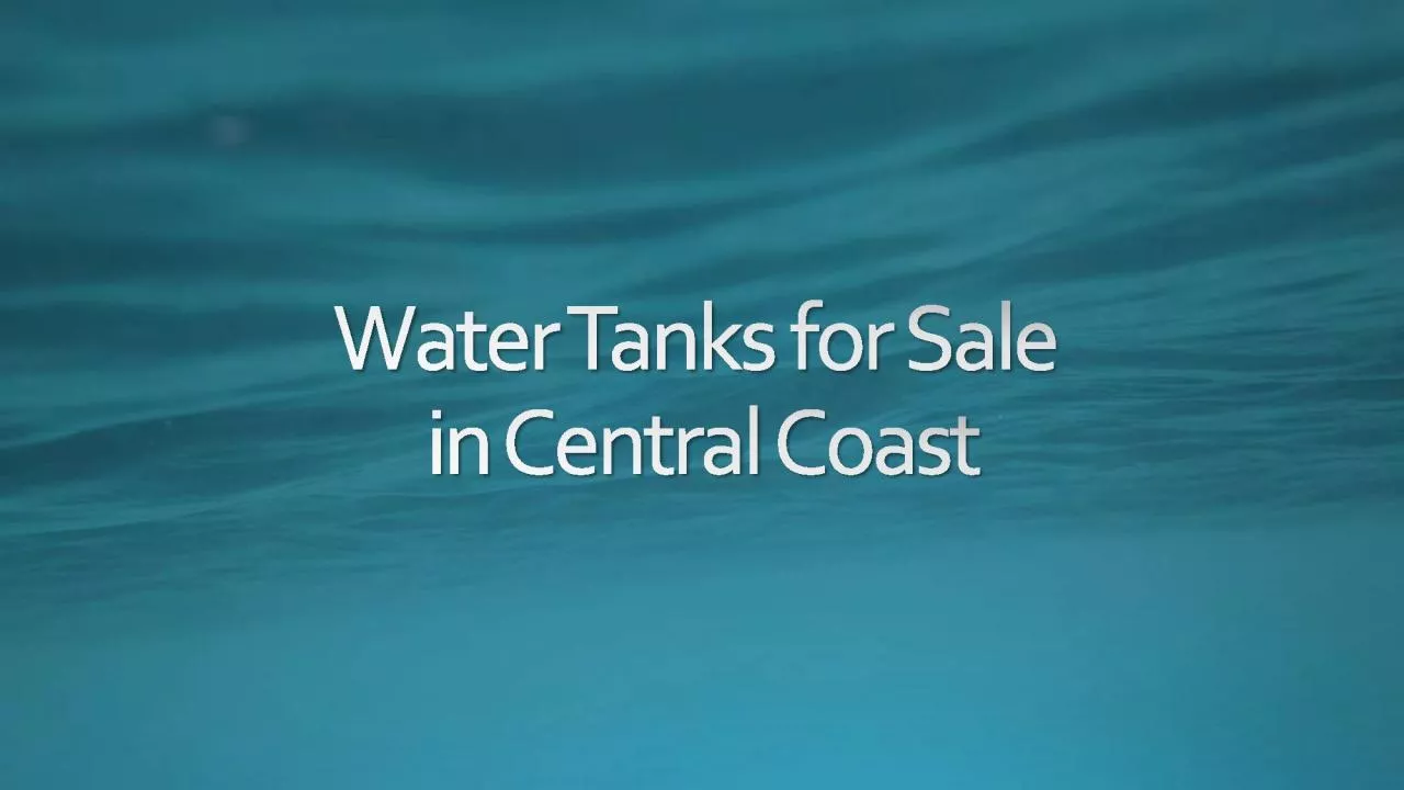 PDF-Under Deck Water Tanks