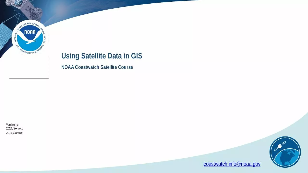 PPT-Using Satellite Data in