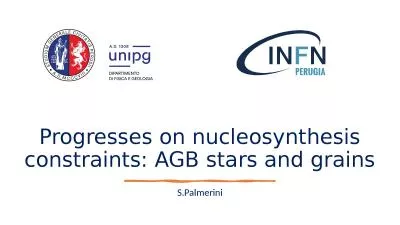 Progresses  on  nucleosynthesis