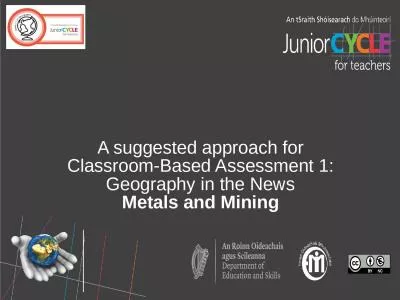 A suggested approach for Classroom-Based Assessment 1: Geography in the News