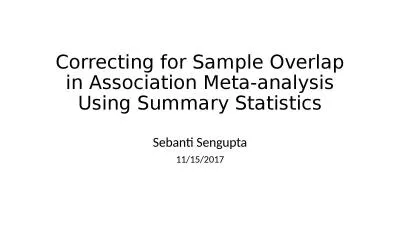 Correcting for Sample Overlap in Association Meta-analysis Using Summary Statistics