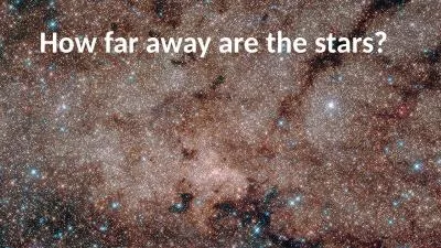 How far away are the stars?