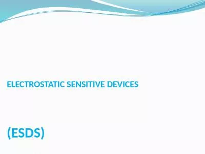 ELECTROSTATIC SENSITIVE DEVICES