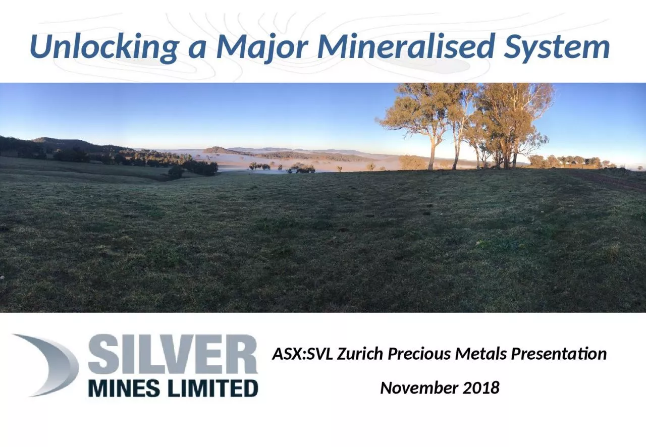 PPT-ASX:SVL Zurich Precious Metals Presentation