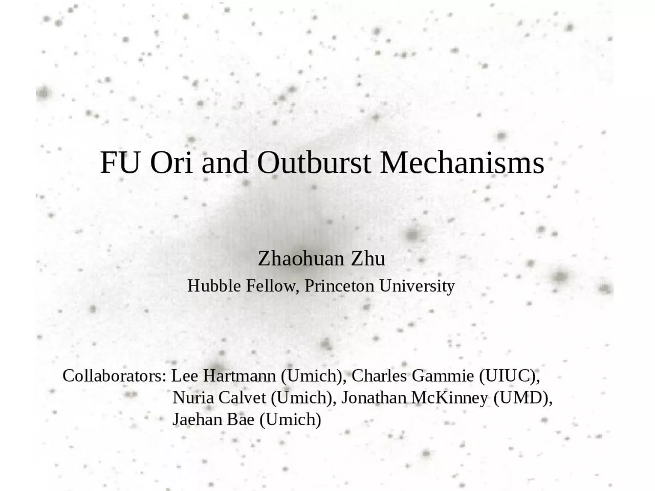 PPT-FU Ori and Outburst Mechanisms