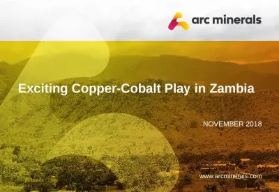 Exciting Copper-Cobalt Play in Zambia