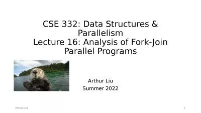 CSE 332: Data Structures & Parallelism