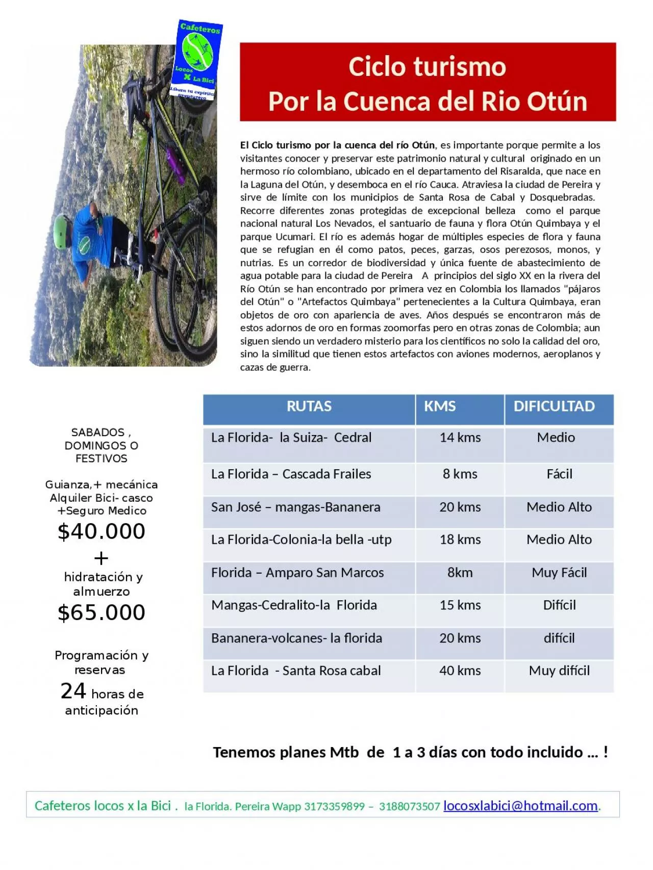 PPT-Ciclo turismo Por la Cuenca del Rio Otún