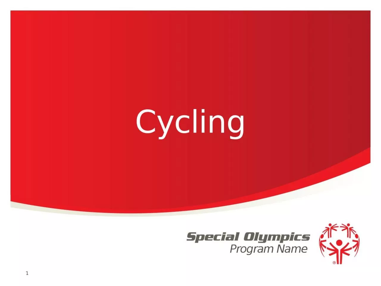 PPT-Cycling 1 The Basics Sport season: