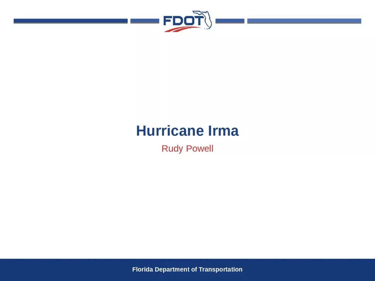 PPT-Hurricane Irma Rudy Powell