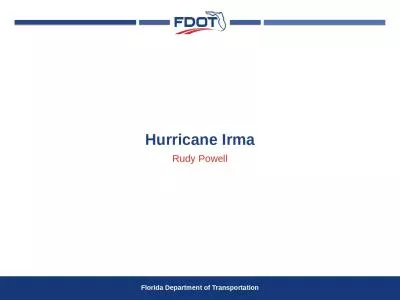 Hurricane Irma Rudy Powell