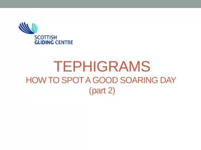 Tephigrams how  to spot a good soaring