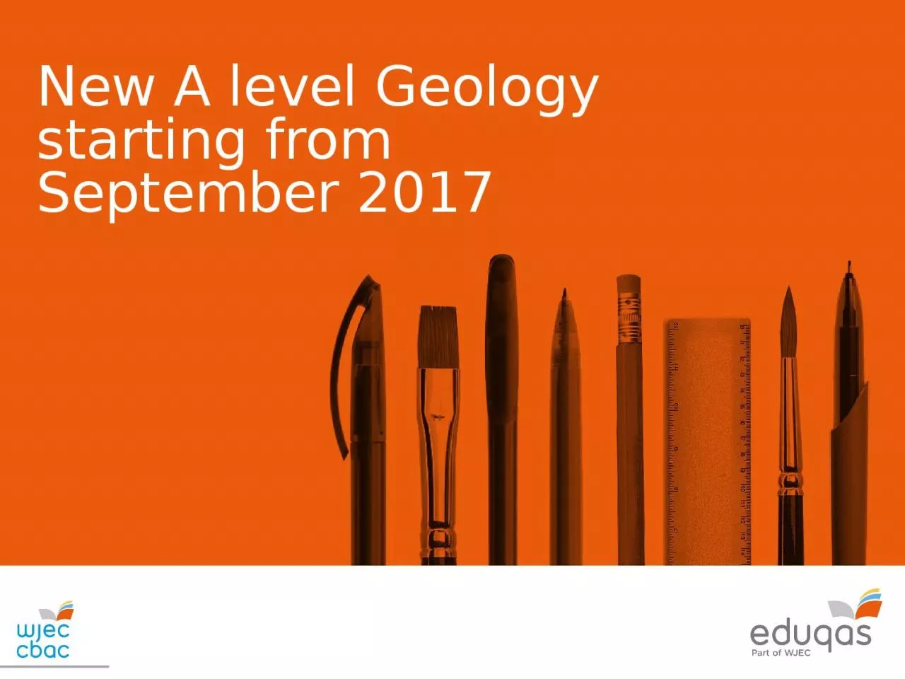 PPT-New A level Geology s tarting from