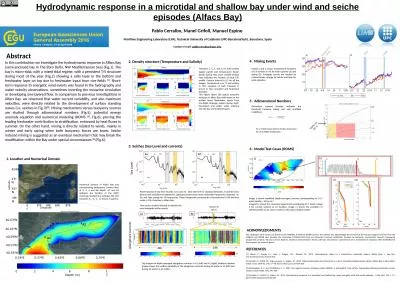 In this contribution we investigate the hydrodynamic response in Alfacs Bay (semi-enclosed