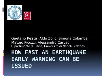 HoW  Fast an  Earthquake