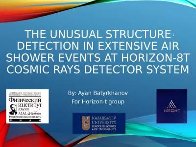 The unusual structure detection in Extensive air shower events at Horizon-8T cosmic rays detector s