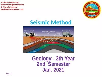 Seismic Method Lecture  1