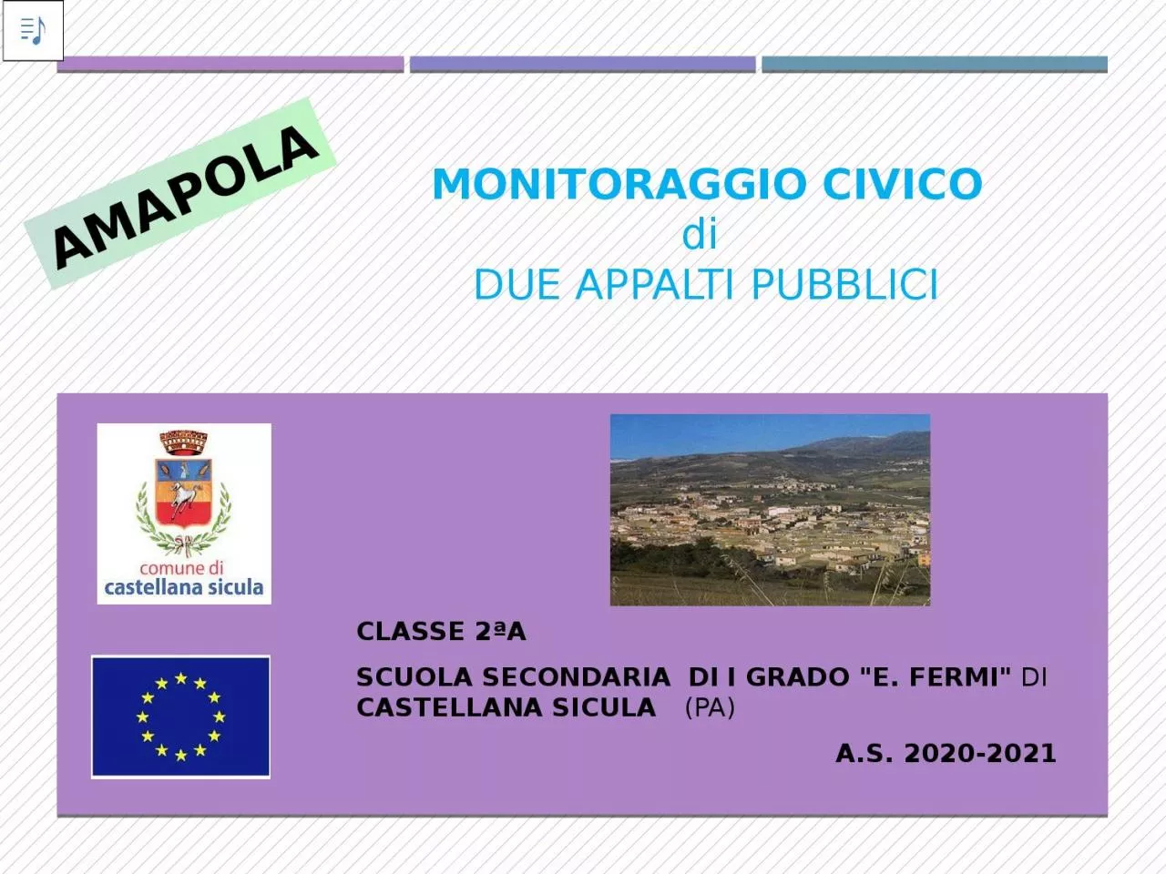 PPT-MONITORAGGIO CIVICO di