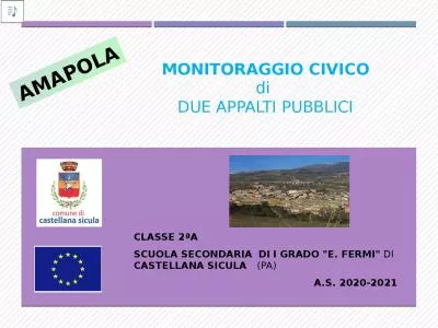 MONITORAGGIO CIVICO di