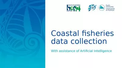 Coastal fisheries data collection