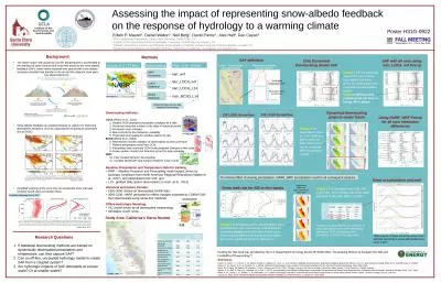 Assessing the impact of representing snow-albedo feedback on the response of hydrology to a warming