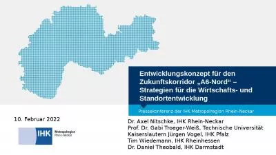 Pressekonferenz der IHK Metropolregion Rhein-Neckar