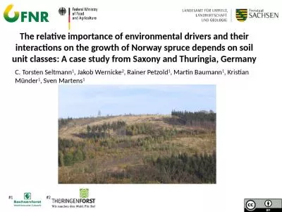 The relative importance of environmental drivers and their interactions on the growth of Norway spr