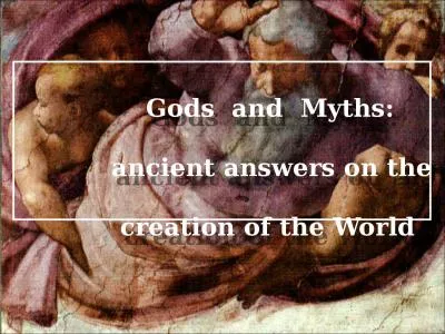 Gods  and  Myths: