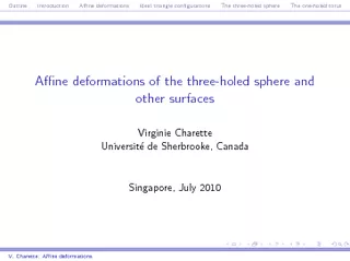 PDF-OutlineIntroductionAnedeformationsIdealtrianglecon gurationsThethree-