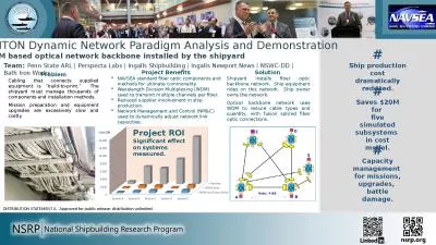 TRITON Dynamic Network Paradigm Analysis and Demonstration