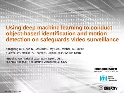 Using deep machine learning to conduct object-based identification and motion detection