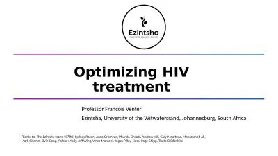 Optimizing HIV treatment