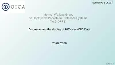 Discussion on the display of HIT over WAD Data