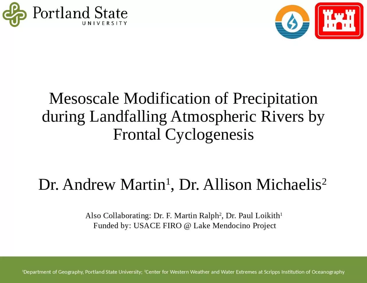Mesoscale Modification of Precipitation during Landfalling Atmospheric Rivers by Frontal