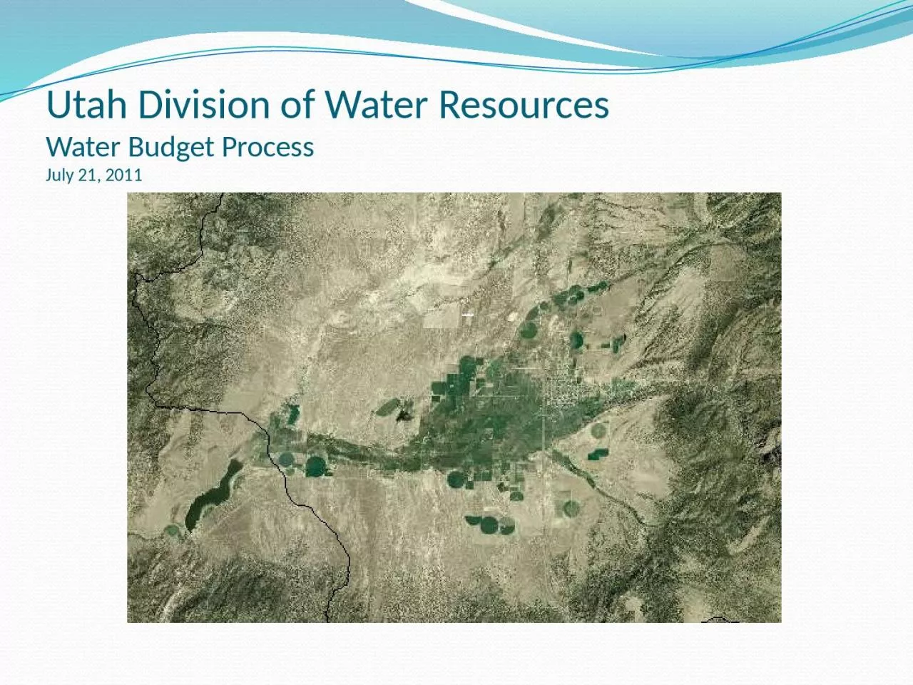 PPT-Utah Division of Water Resources