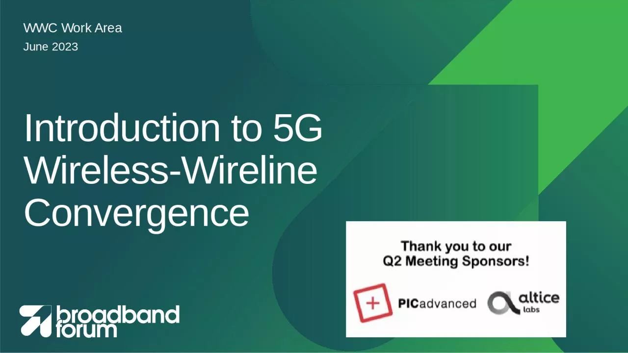 PPT-Introduction to 5G Wireless-Wireline