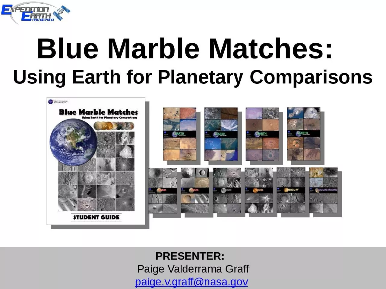 PPT-Blue Marble Matches: Using Earth for Planetary Comparisons