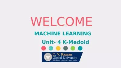 WELCOME MACHINE LEARNING