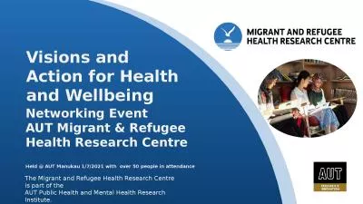 Visions and Action for Health and Wellbeing