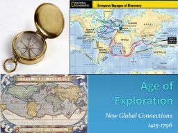 Age of Exploration  New Global Connections