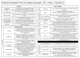 PPT-Physical landscapes in the UK: