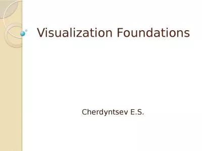 Visualization Foundations