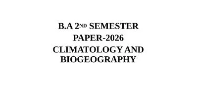 B.A 2 ND  SEMESTER PAPER-2026