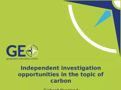Independent investigation opportunities in the topic of carbon