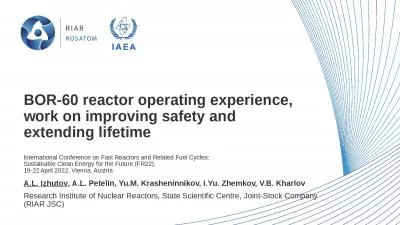 BOR-60 reactor operating experience, work on improving safety and extending lifetime