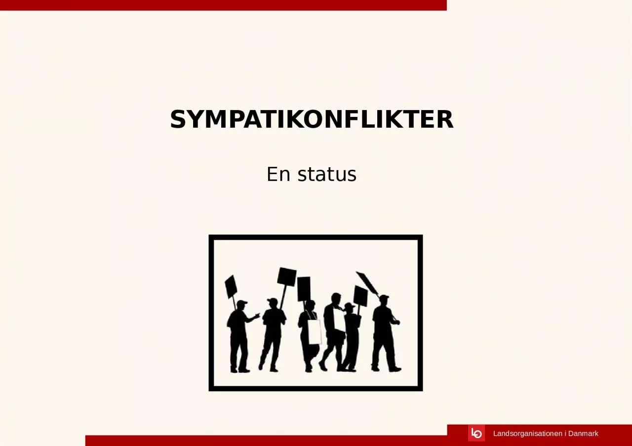 PPT-SYMPATIKONFLIKTER En status