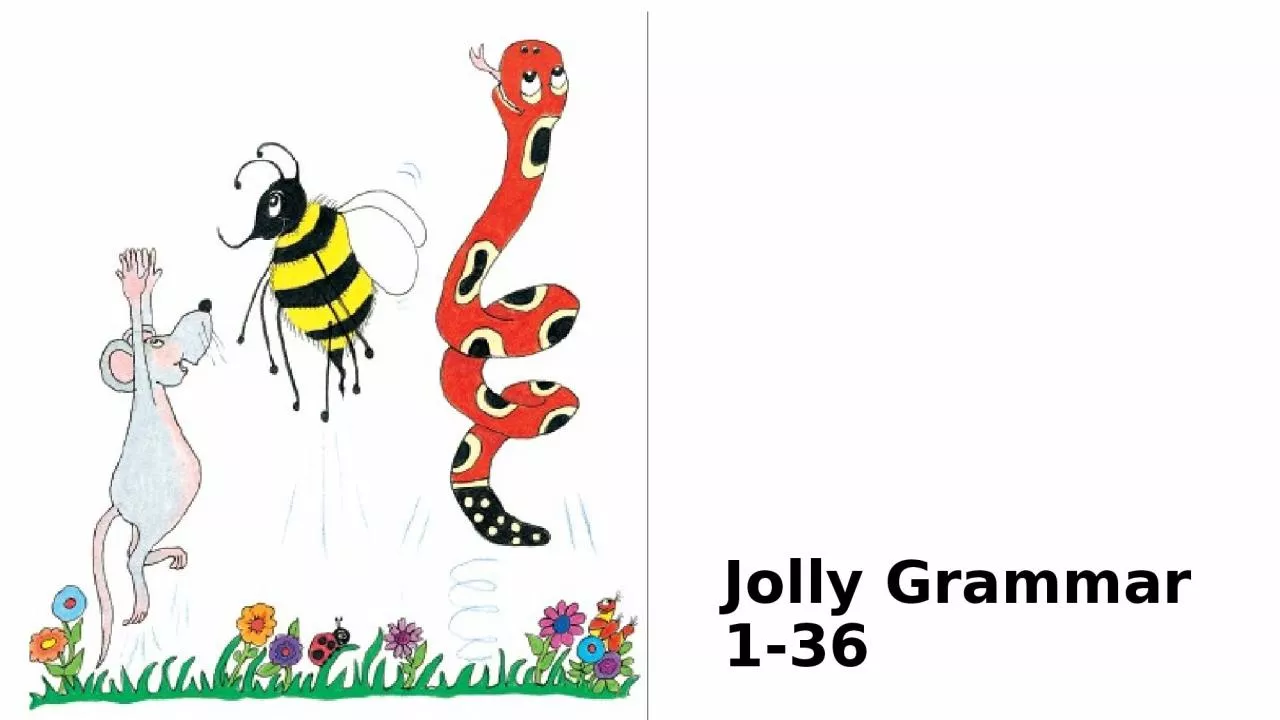 PPT-Jolly Grammar 1-36 Spelling Test 35