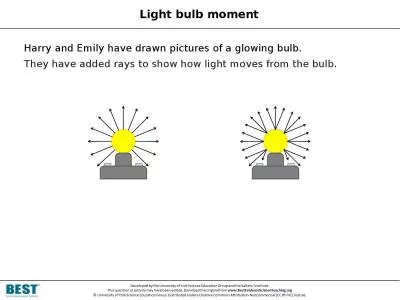 Light bulb moment Harry and Emily have