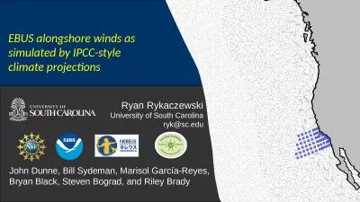 EBUS alongshore winds as simulated by IPCC-style climate projections