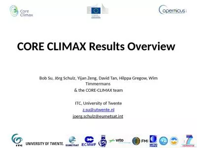 CORE CLIMAX Results Overview